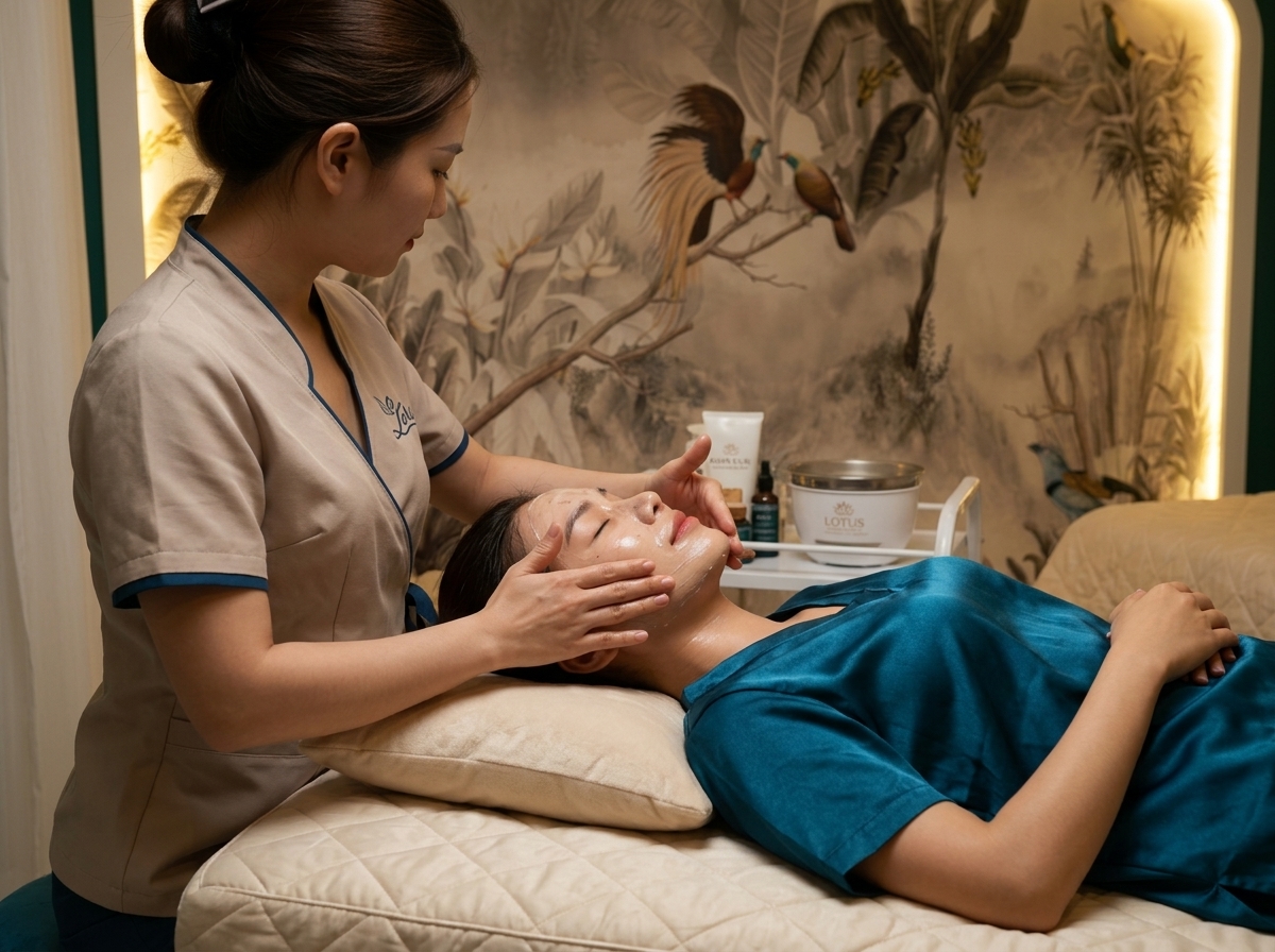 Dưỡng Sinh Vùng Đầu | CHĂM SÓC DƯỠNG SINH CHUYÊN SÂU			 | Lotus Spa